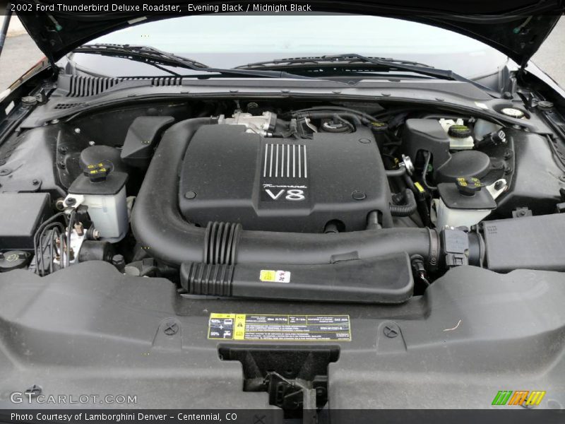 Evening Black / Midnight Black 2002 Ford Thunderbird Deluxe Roadster