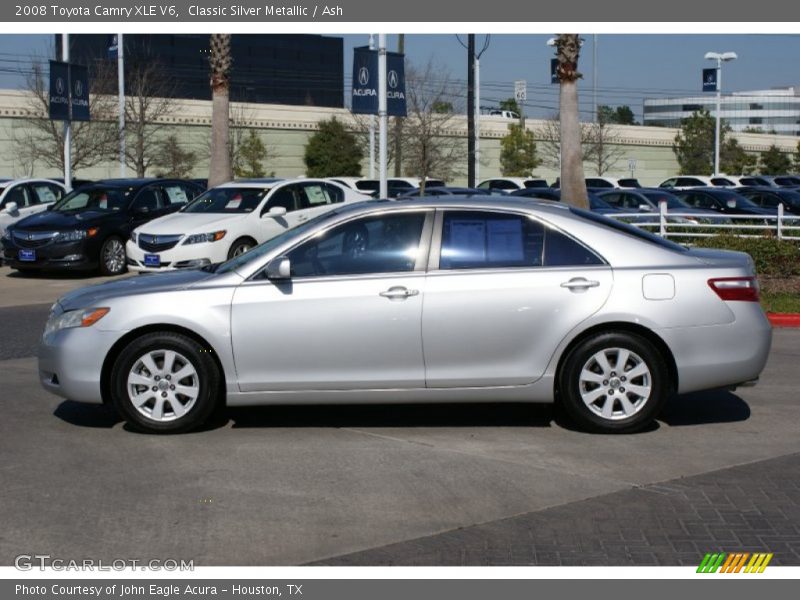 Classic Silver Metallic / Ash 2008 Toyota Camry XLE V6