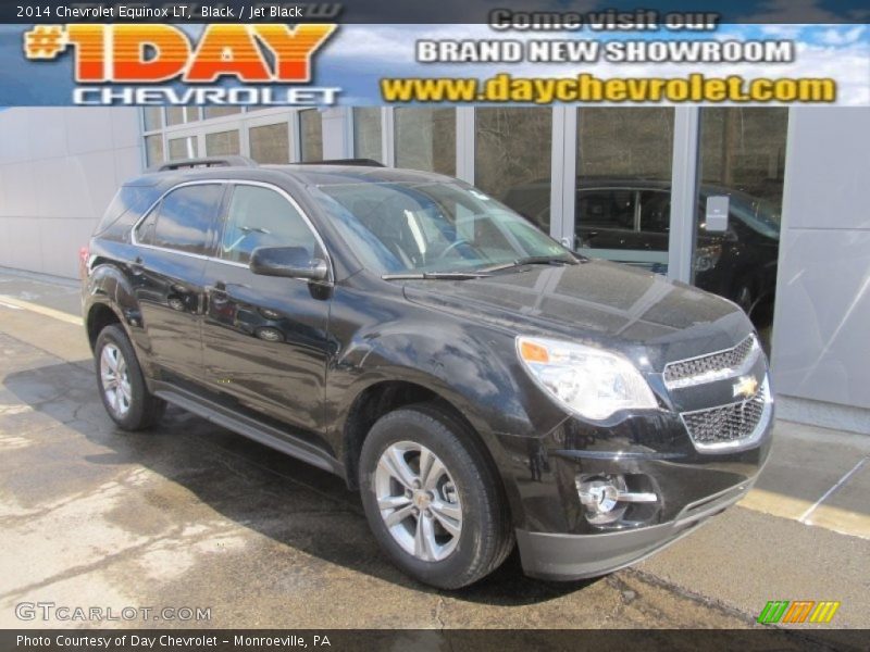 Black / Jet Black 2014 Chevrolet Equinox LT