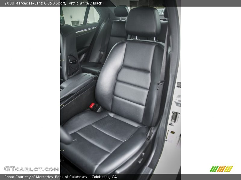 Arctic White / Black 2008 Mercedes-Benz C 350 Sport