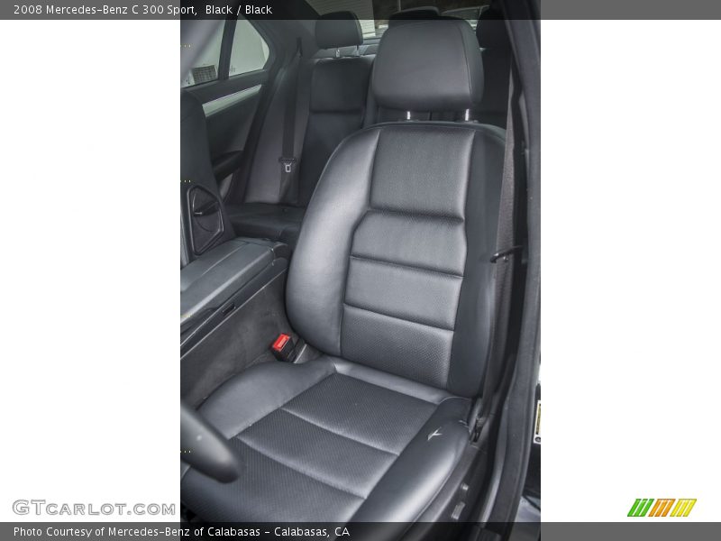 Black / Black 2008 Mercedes-Benz C 300 Sport