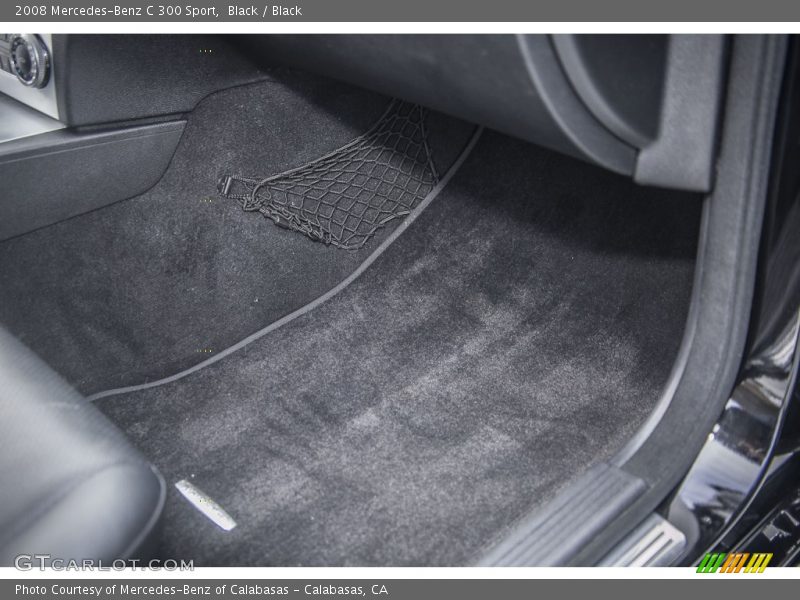 Black / Black 2008 Mercedes-Benz C 300 Sport