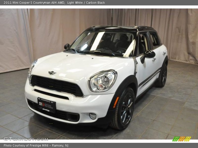 Light White / Carbon Black 2011 Mini Cooper S Countryman All4 AWD