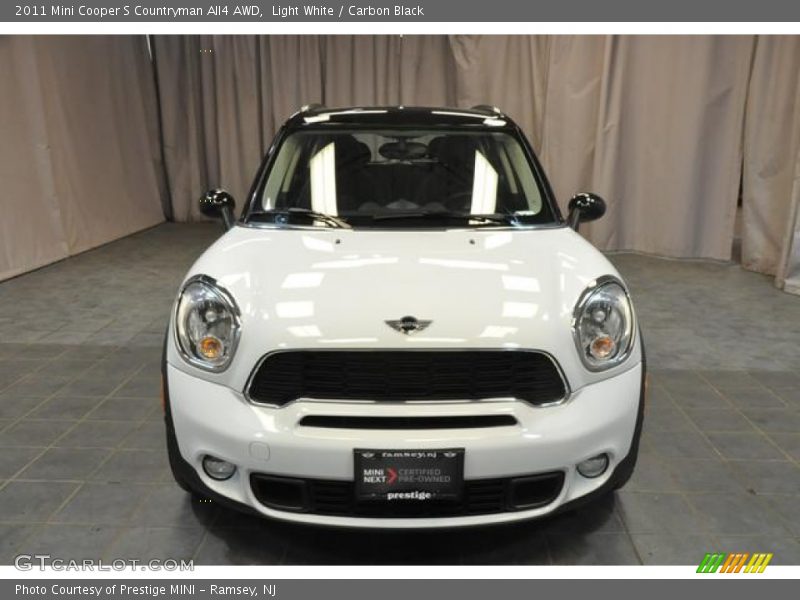 Light White / Carbon Black 2011 Mini Cooper S Countryman All4 AWD