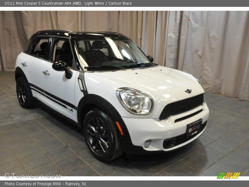 Light White / Carbon Black 2011 Mini Cooper S Countryman All4 AWD