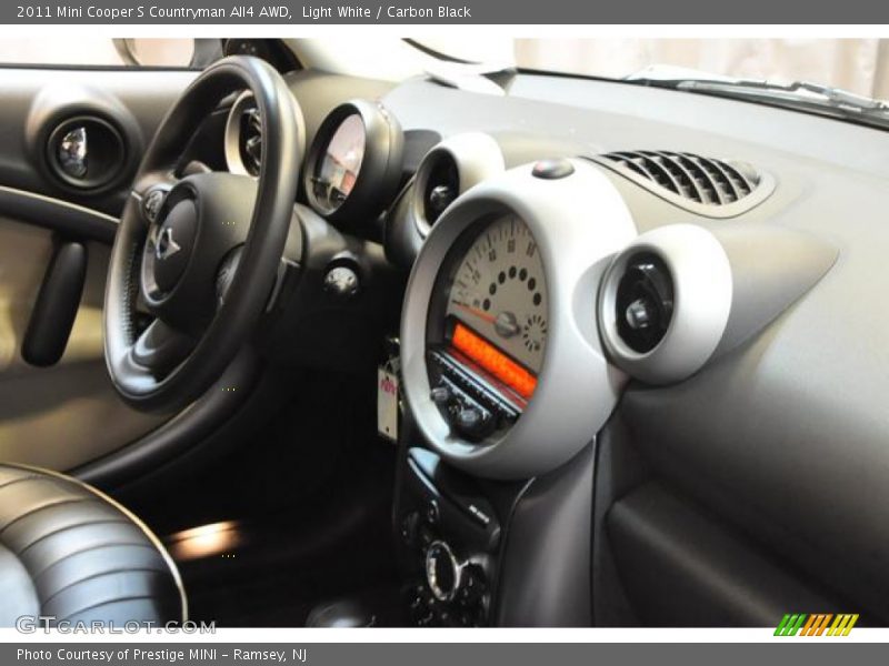 Light White / Carbon Black 2011 Mini Cooper S Countryman All4 AWD