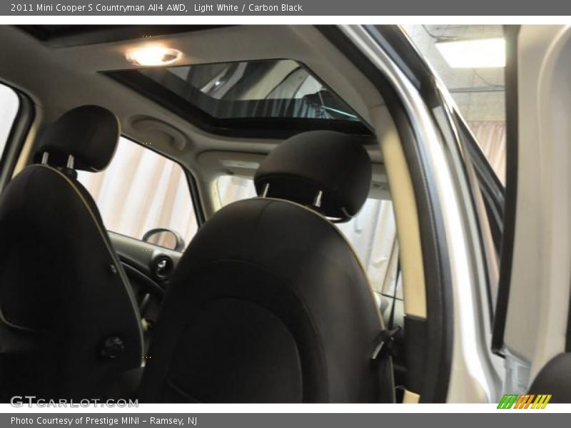 Light White / Carbon Black 2011 Mini Cooper S Countryman All4 AWD