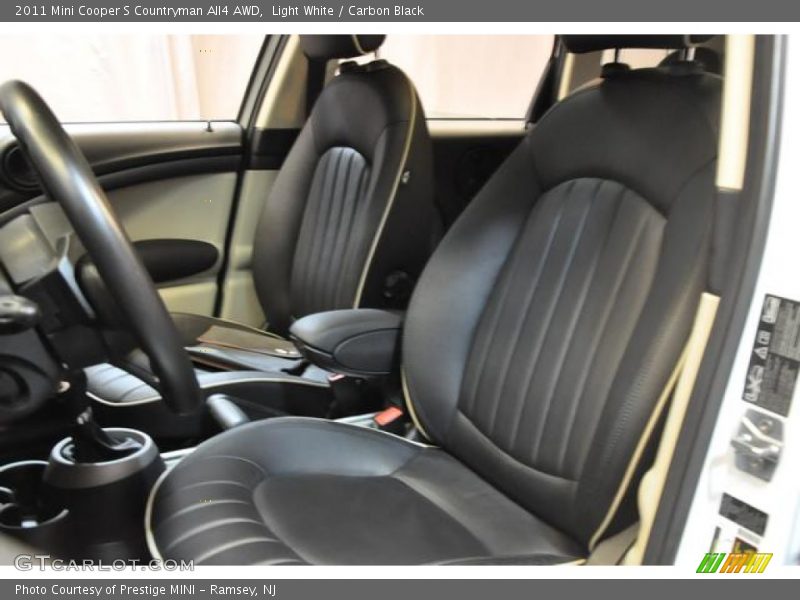 Light White / Carbon Black 2011 Mini Cooper S Countryman All4 AWD