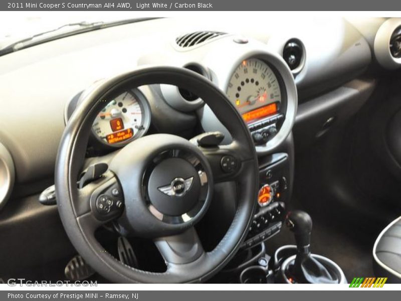 Light White / Carbon Black 2011 Mini Cooper S Countryman All4 AWD