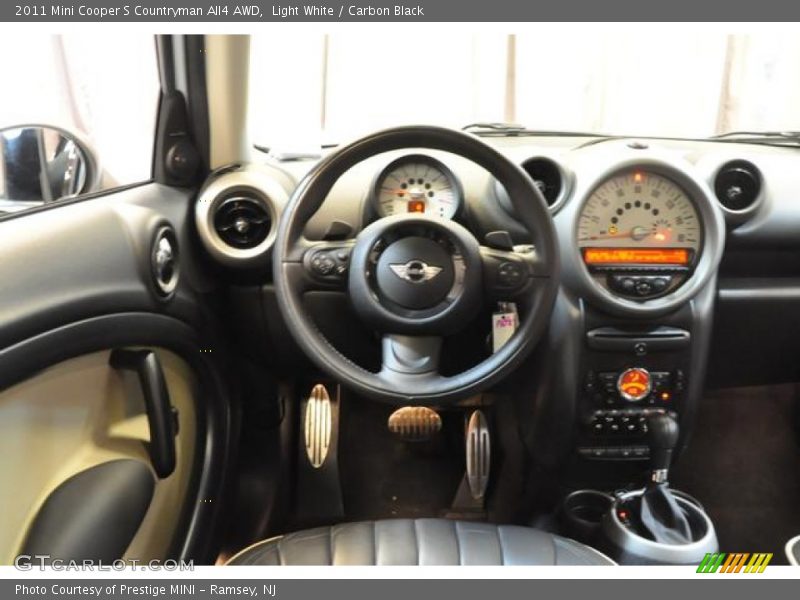 Light White / Carbon Black 2011 Mini Cooper S Countryman All4 AWD