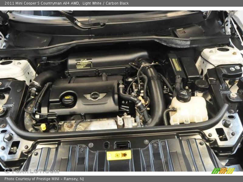 Light White / Carbon Black 2011 Mini Cooper S Countryman All4 AWD