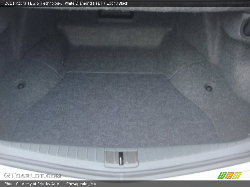 White Diamond Pearl / Ebony Black 2011 Acura TL 3.5 Technology