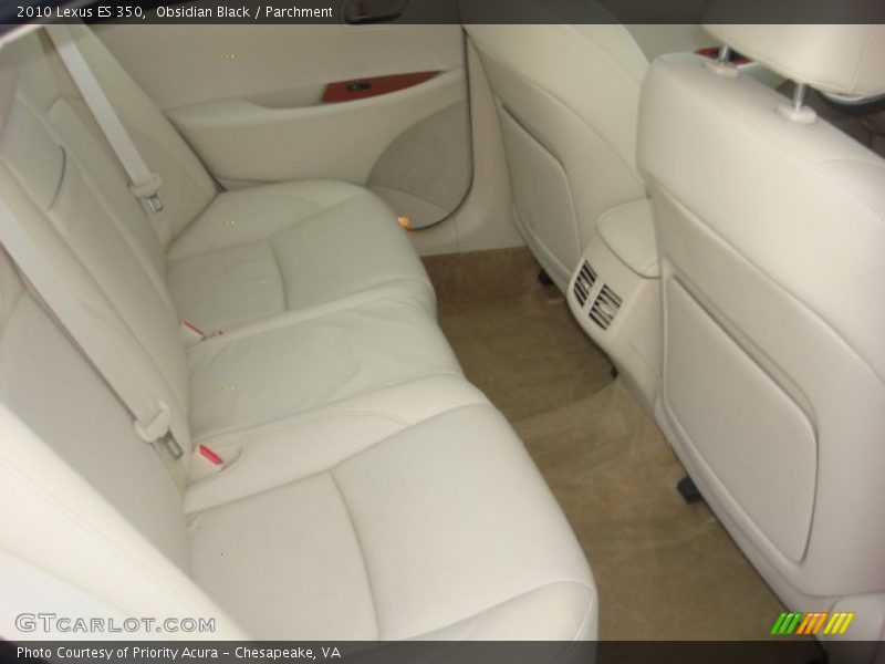 Obsidian Black / Parchment 2010 Lexus ES 350