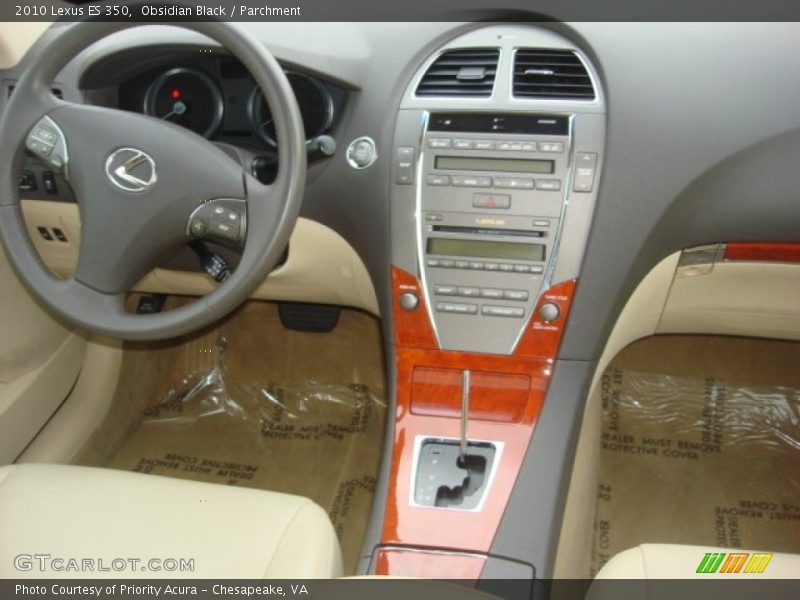 Obsidian Black / Parchment 2010 Lexus ES 350