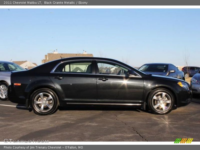 Black Granite Metallic / Ebony 2011 Chevrolet Malibu LT
