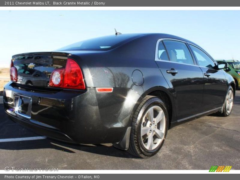 Black Granite Metallic / Ebony 2011 Chevrolet Malibu LT