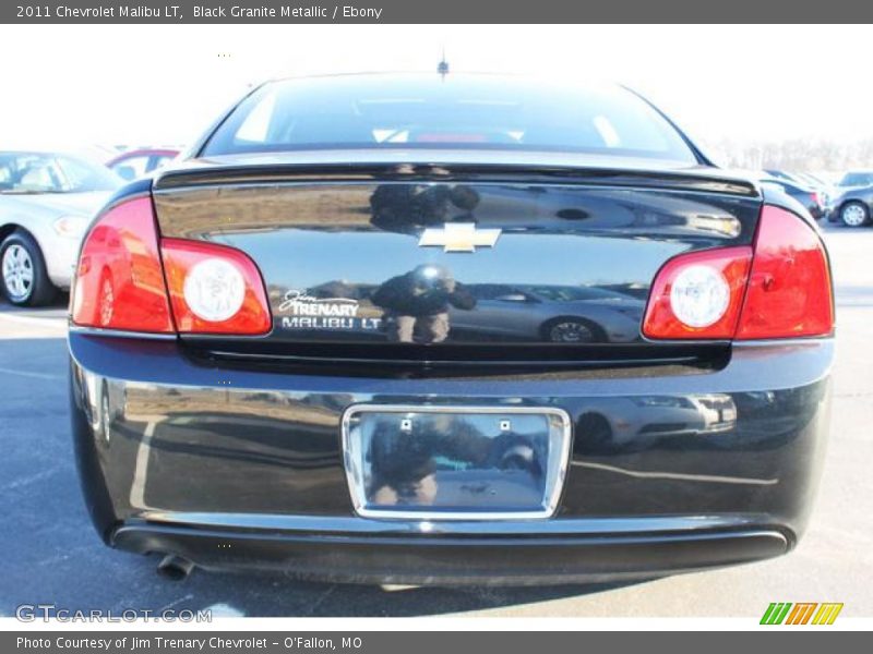 Black Granite Metallic / Ebony 2011 Chevrolet Malibu LT
