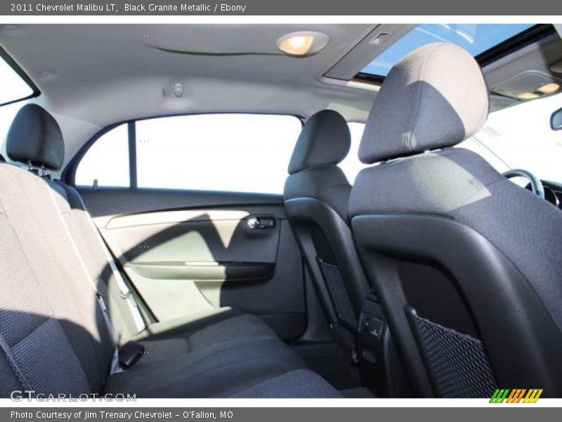 Black Granite Metallic / Ebony 2011 Chevrolet Malibu LT
