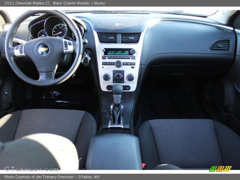 Black Granite Metallic / Ebony 2011 Chevrolet Malibu LT