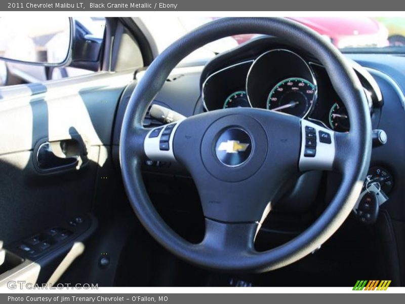Black Granite Metallic / Ebony 2011 Chevrolet Malibu LT