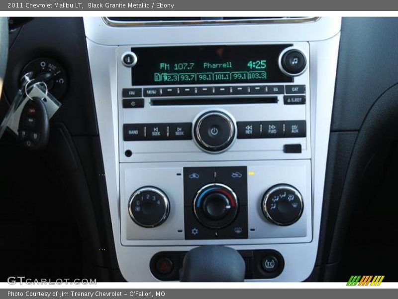 Black Granite Metallic / Ebony 2011 Chevrolet Malibu LT