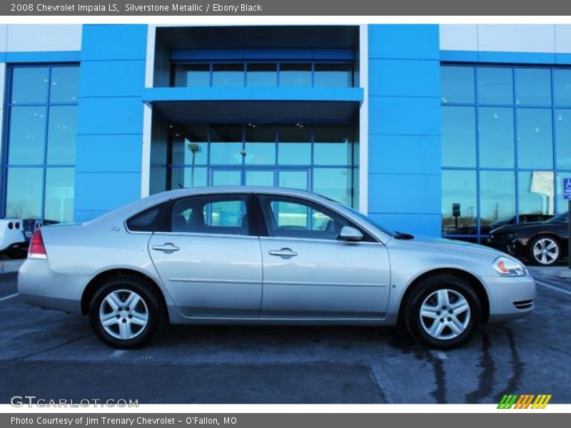 Silverstone Metallic / Ebony Black 2008 Chevrolet Impala LS