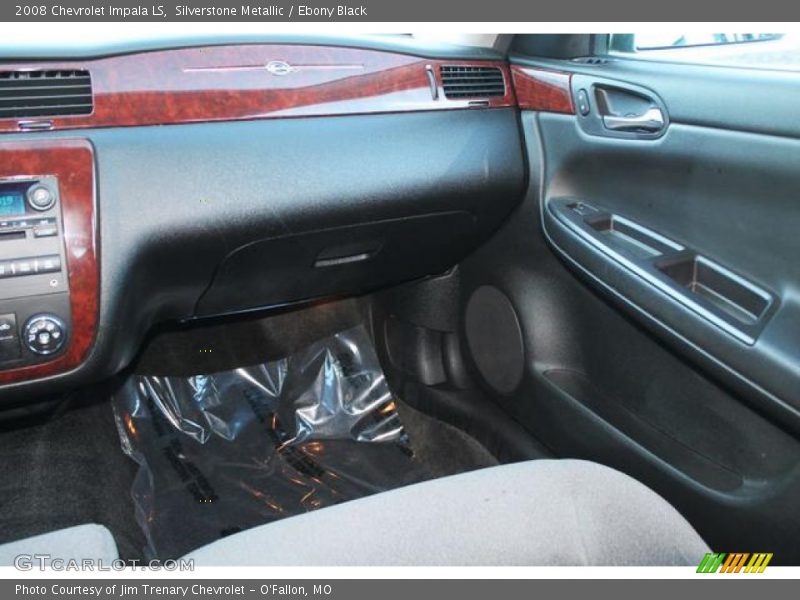 Silverstone Metallic / Ebony Black 2008 Chevrolet Impala LS
