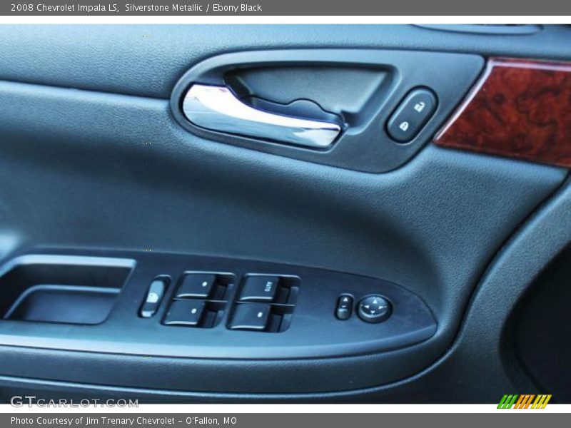 Silverstone Metallic / Ebony Black 2008 Chevrolet Impala LS
