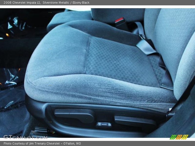 Silverstone Metallic / Ebony Black 2008 Chevrolet Impala LS