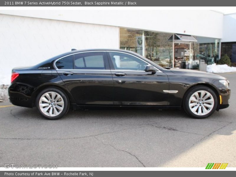  2011 7 Series ActiveHybrid 750i Sedan Black Sapphire Metallic