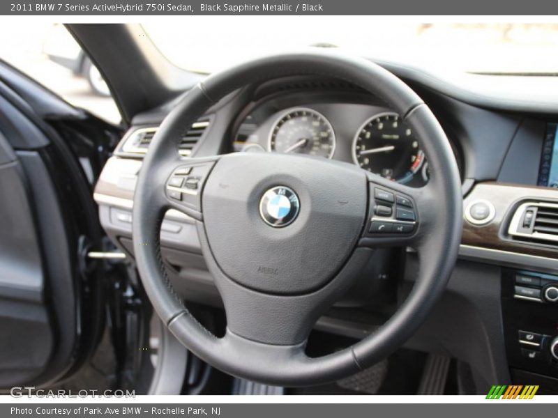  2011 7 Series ActiveHybrid 750i Sedan Steering Wheel