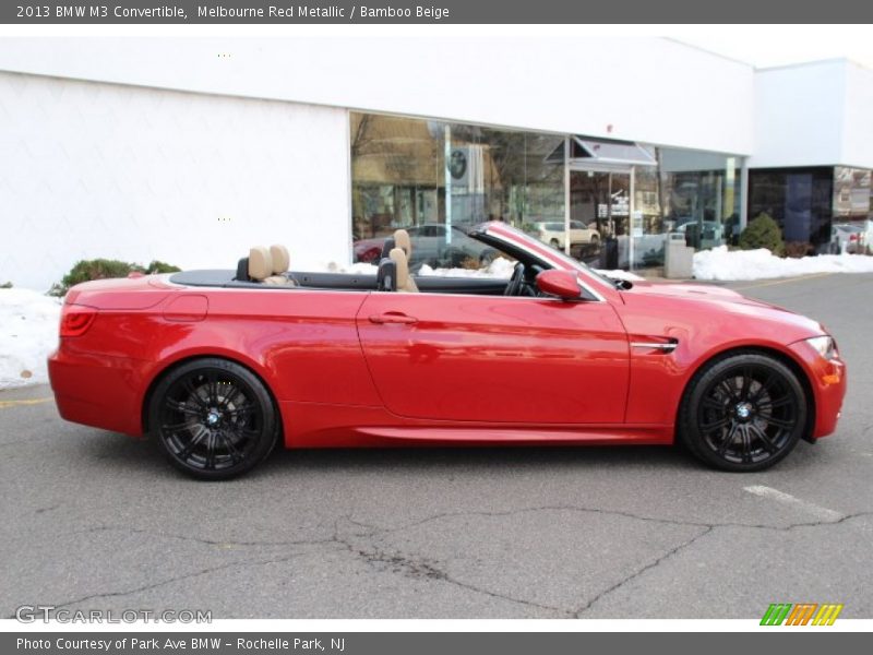  2013 M3 Convertible Melbourne Red Metallic