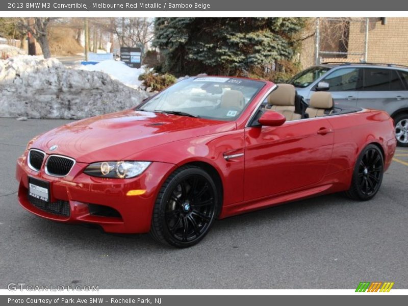 Melbourne Red Metallic / Bamboo Beige 2013 BMW M3 Convertible