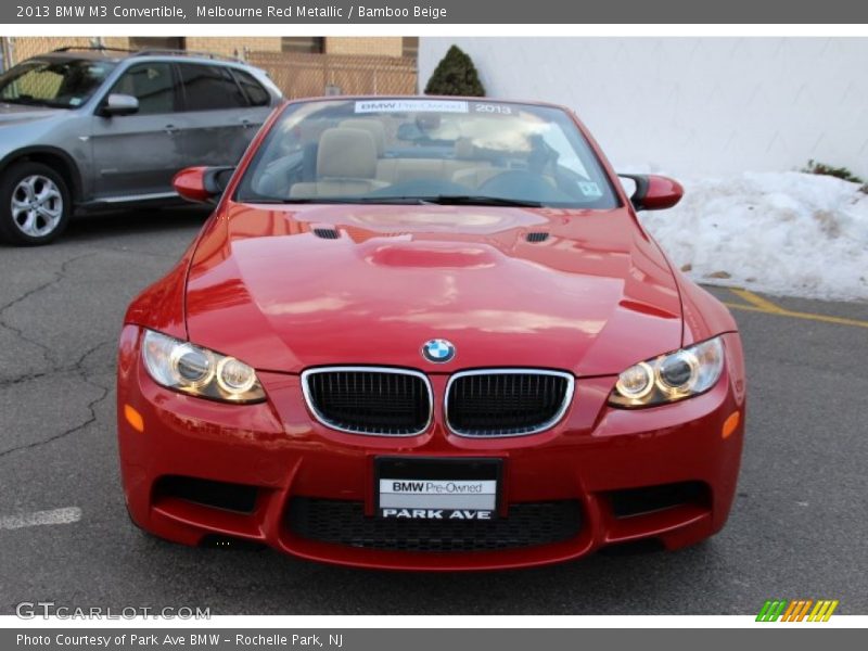 Melbourne Red Metallic / Bamboo Beige 2013 BMW M3 Convertible