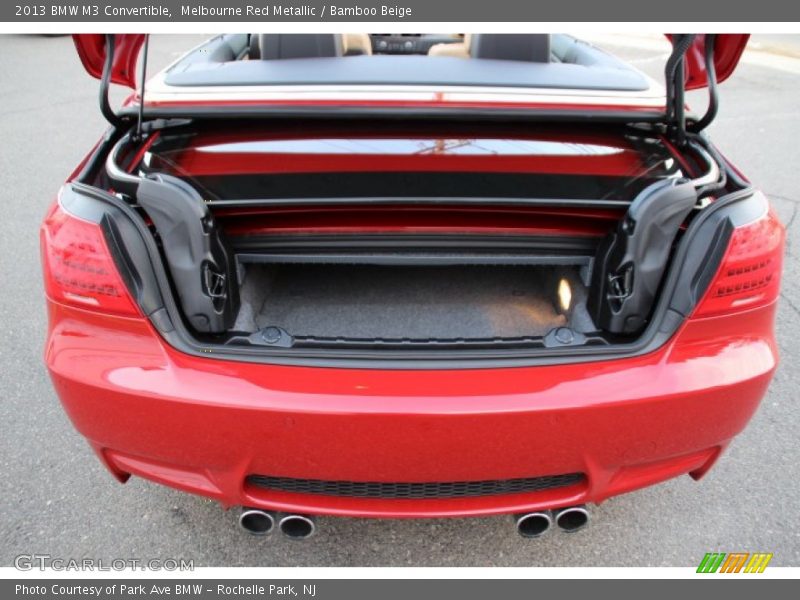  2013 M3 Convertible Trunk