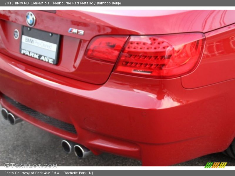 Melbourne Red Metallic / Bamboo Beige 2013 BMW M3 Convertible