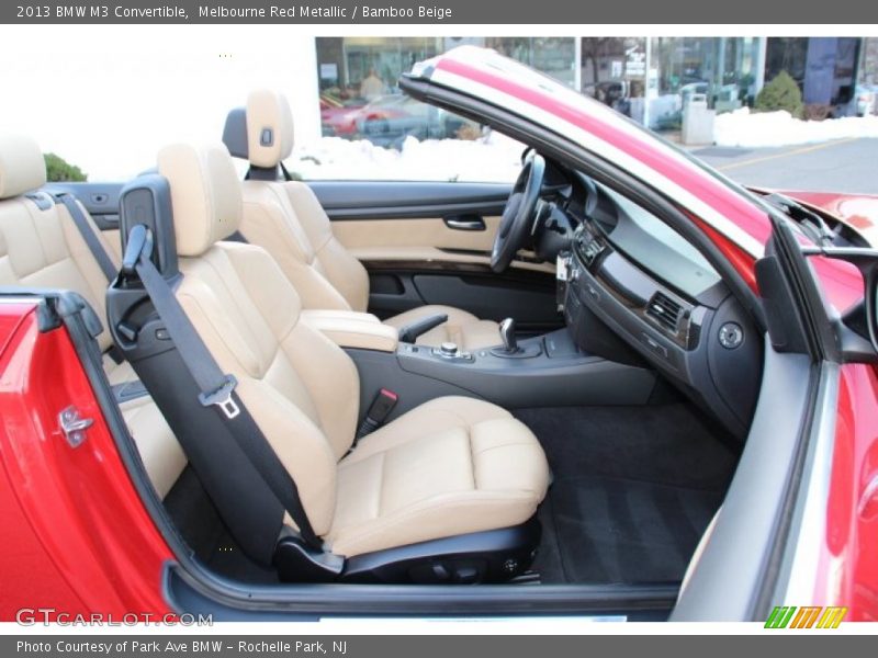 Front Seat of 2013 M3 Convertible