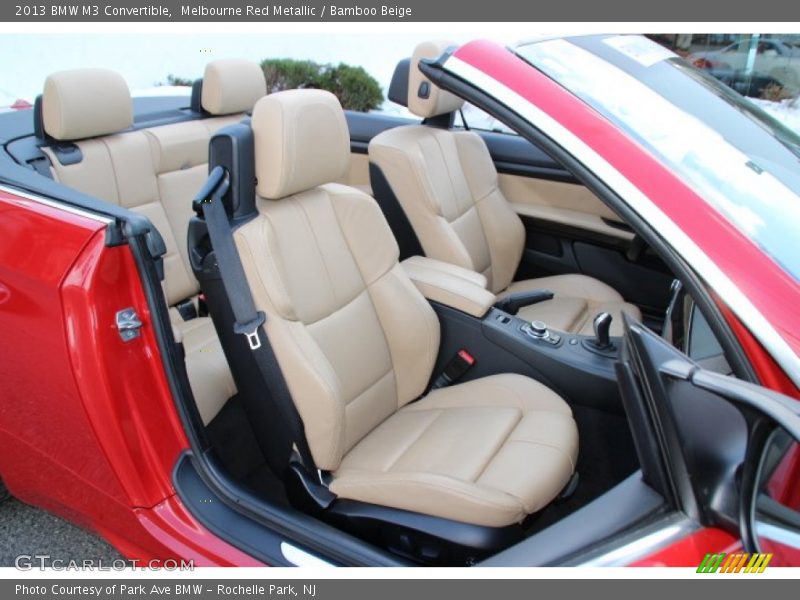 Front Seat of 2013 M3 Convertible