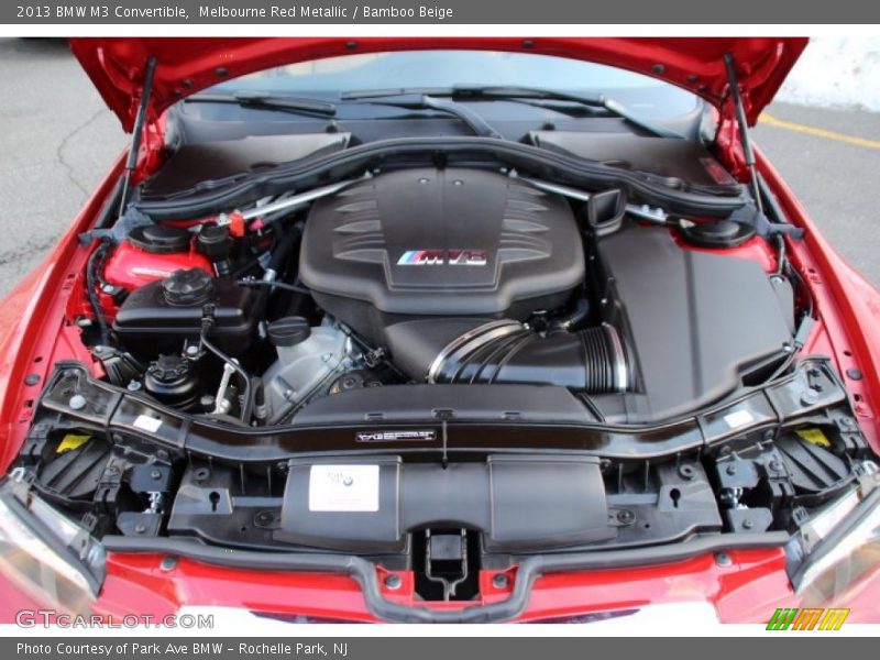  2013 M3 Convertible Engine - 4.0 Liter M DOHC 32-Valve Double-VANOS VVT V8