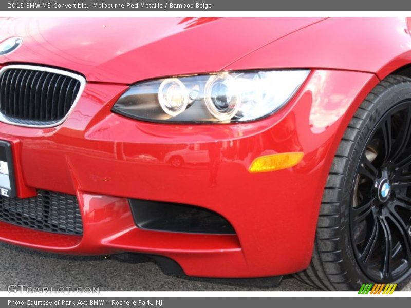 Melbourne Red Metallic / Bamboo Beige 2013 BMW M3 Convertible