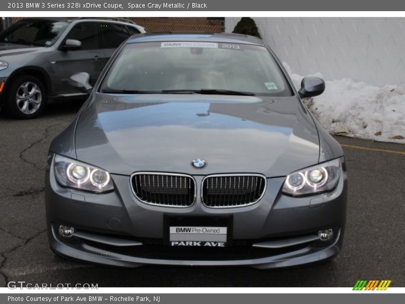 Space Gray Metallic / Black 2013 BMW 3 Series 328i xDrive Coupe
