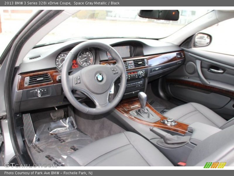 Space Gray Metallic / Black 2013 BMW 3 Series 328i xDrive Coupe