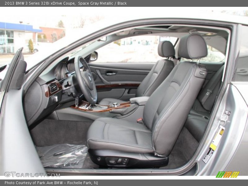 Space Gray Metallic / Black 2013 BMW 3 Series 328i xDrive Coupe
