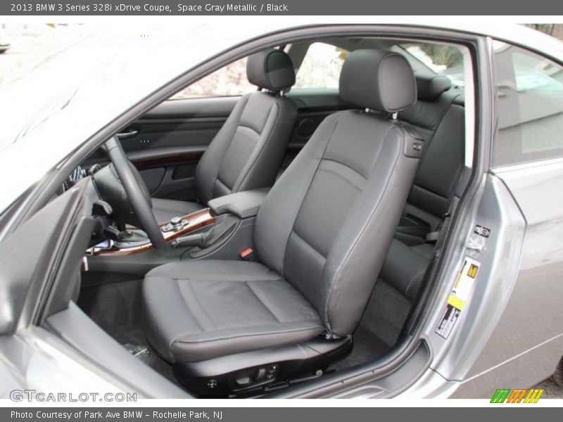 Space Gray Metallic / Black 2013 BMW 3 Series 328i xDrive Coupe
