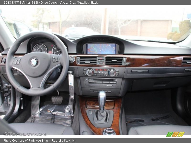 Space Gray Metallic / Black 2013 BMW 3 Series 328i xDrive Coupe