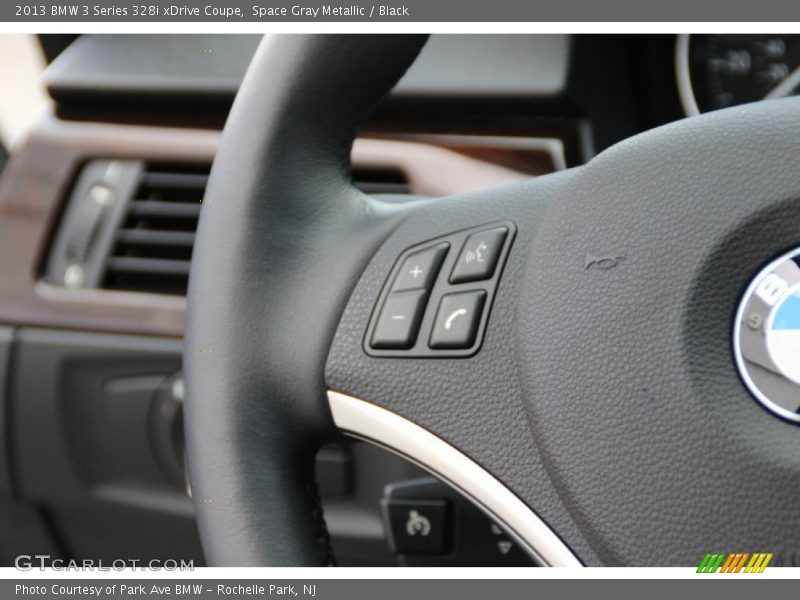 Space Gray Metallic / Black 2013 BMW 3 Series 328i xDrive Coupe