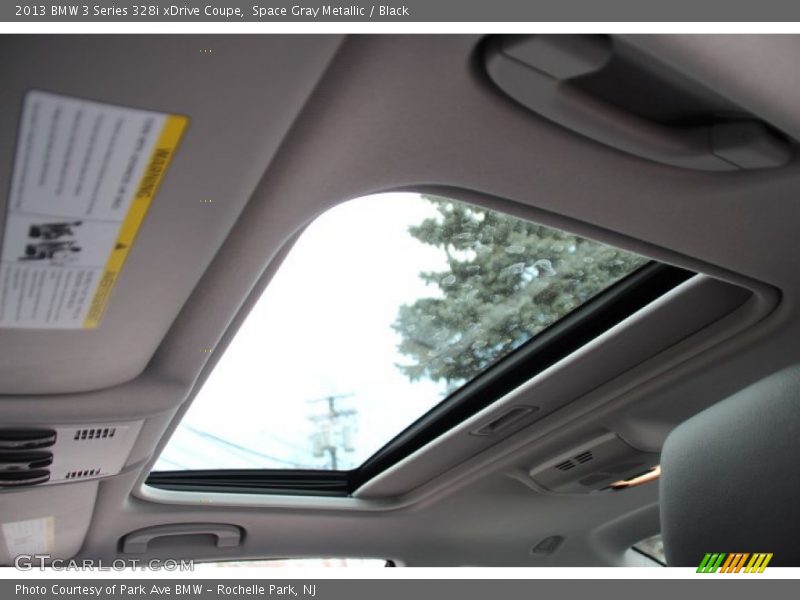 Space Gray Metallic / Black 2013 BMW 3 Series 328i xDrive Coupe