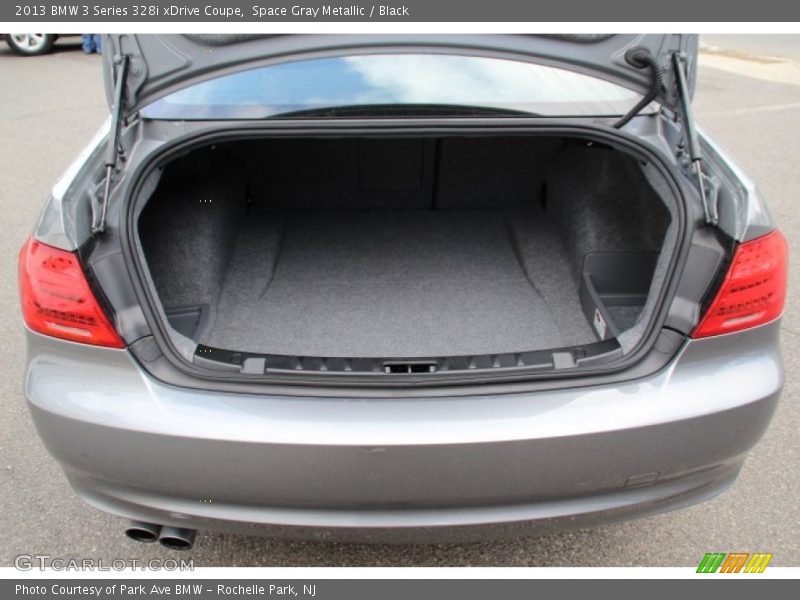Space Gray Metallic / Black 2013 BMW 3 Series 328i xDrive Coupe