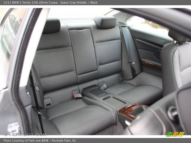 Space Gray Metallic / Black 2013 BMW 3 Series 328i xDrive Coupe