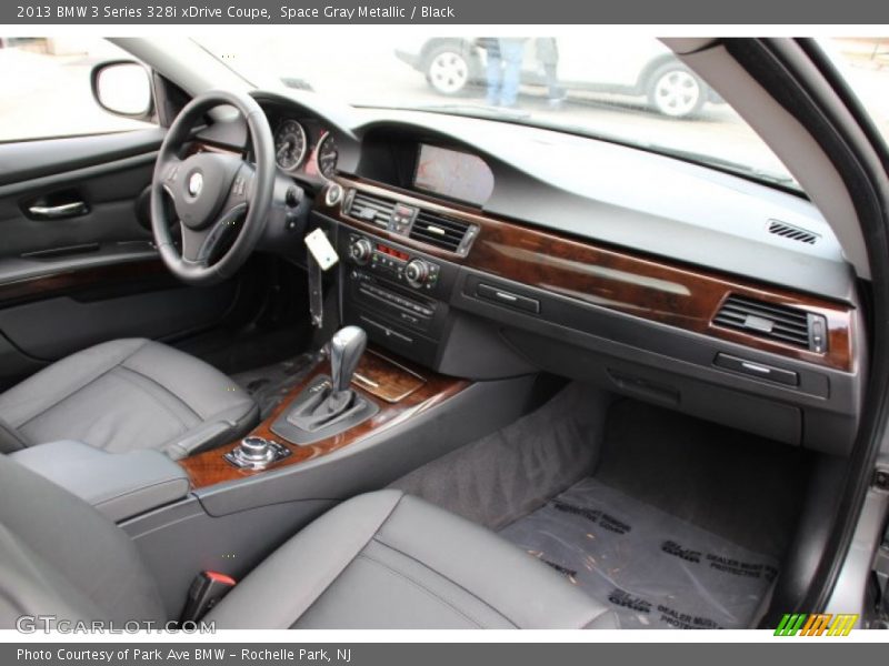 Space Gray Metallic / Black 2013 BMW 3 Series 328i xDrive Coupe
